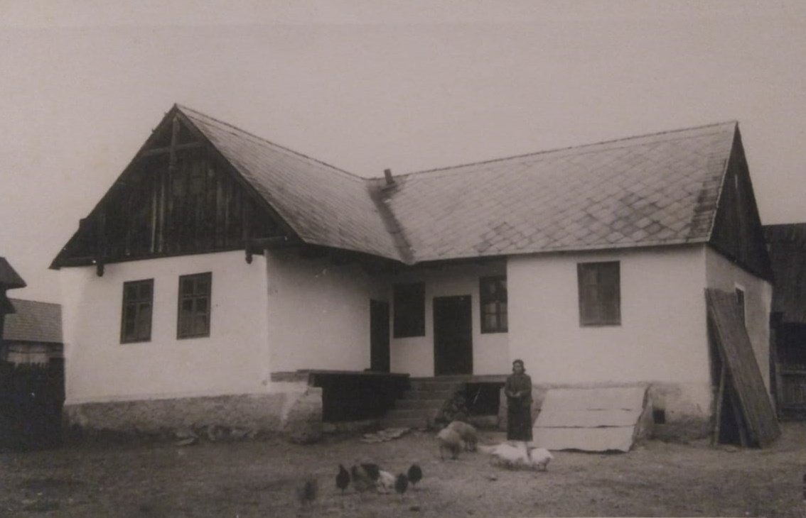 A Laczkó-Benedek család háza az 1920-as évekből